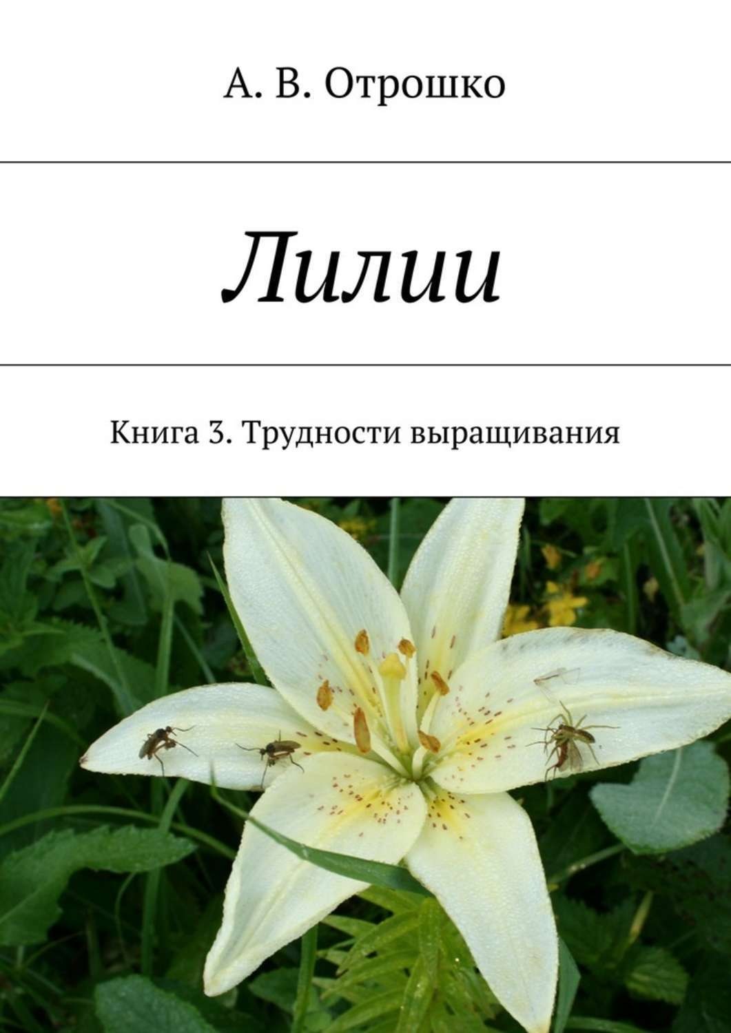 Обложка книги «Лилии»