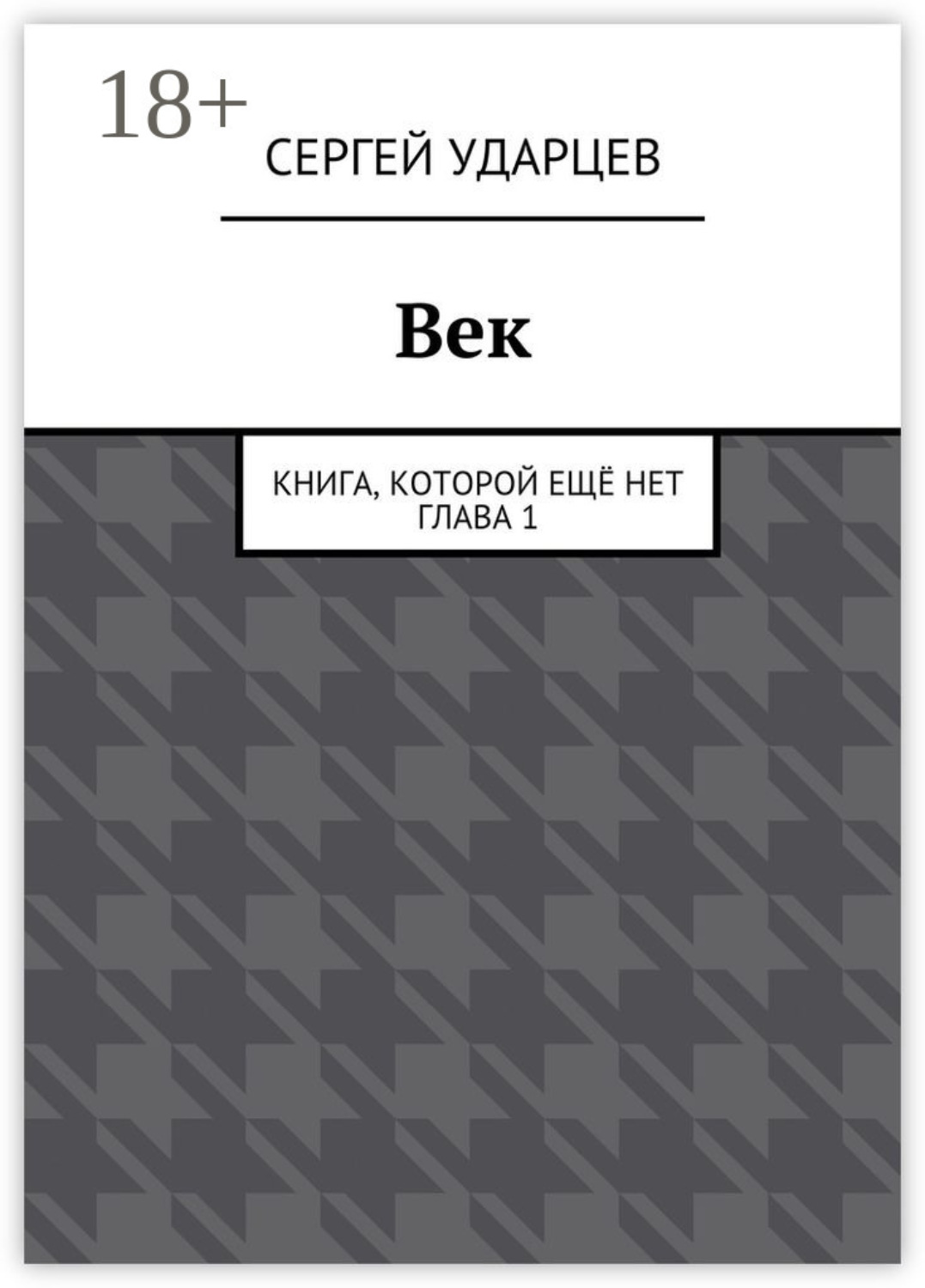 Обложка книги «Век. Книга, которой ещё нет. Глава I»