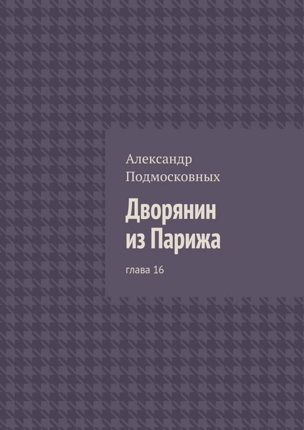 Обложка книги «Дворянин из Парижа. глава 16»