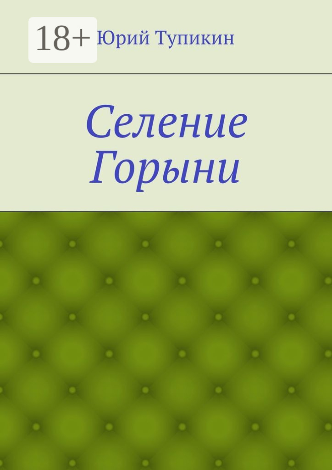 Обложка книги «Селение Горыни»