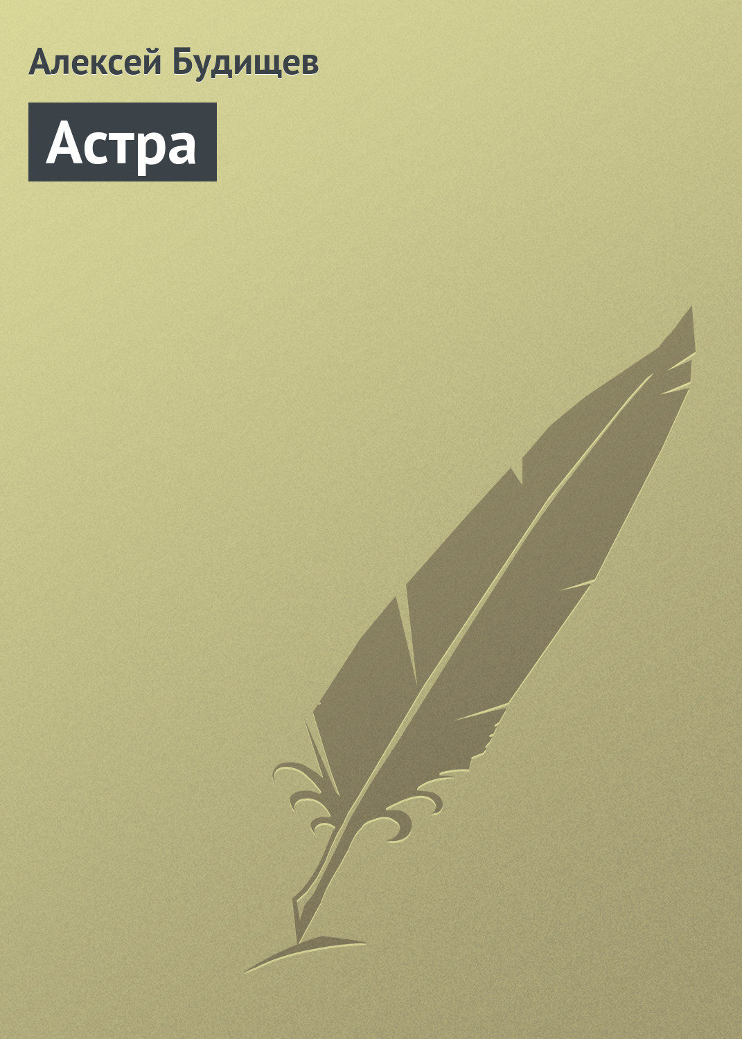 Обложка книги «Астра»