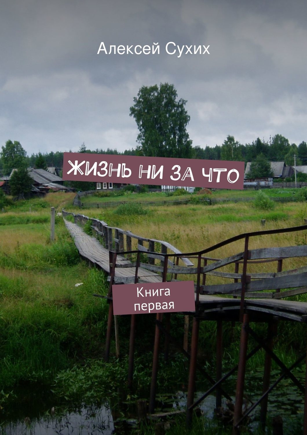 Обложка книги «Жизнь ни за что. Книга первая»