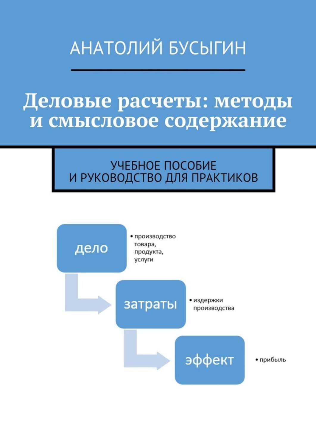 Обложка книги «Деловые расчеты: методы и смысловое содержание»