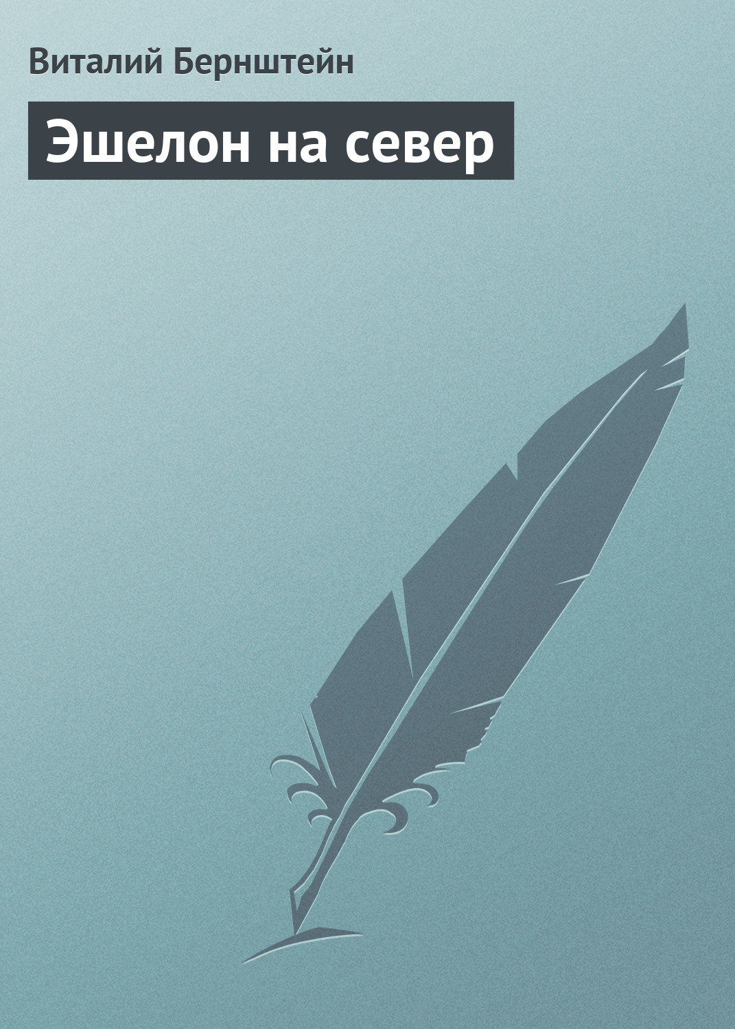 Обложка книги «Эшелон на север»
