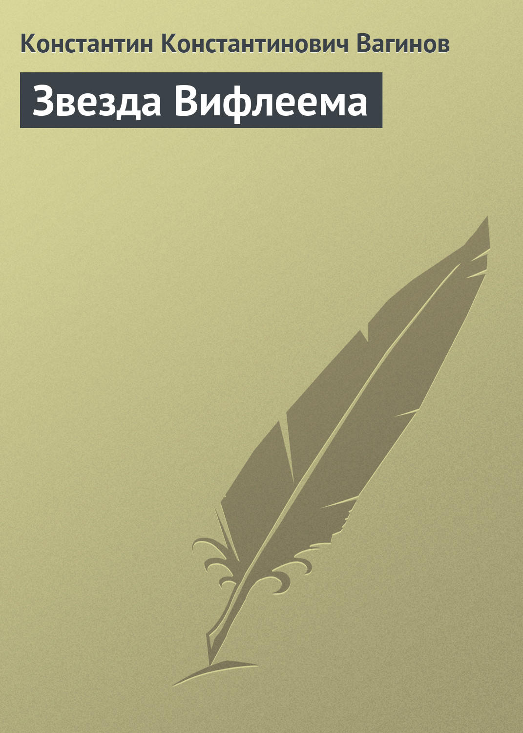 Обложка книги «Звезда Вифлеема»