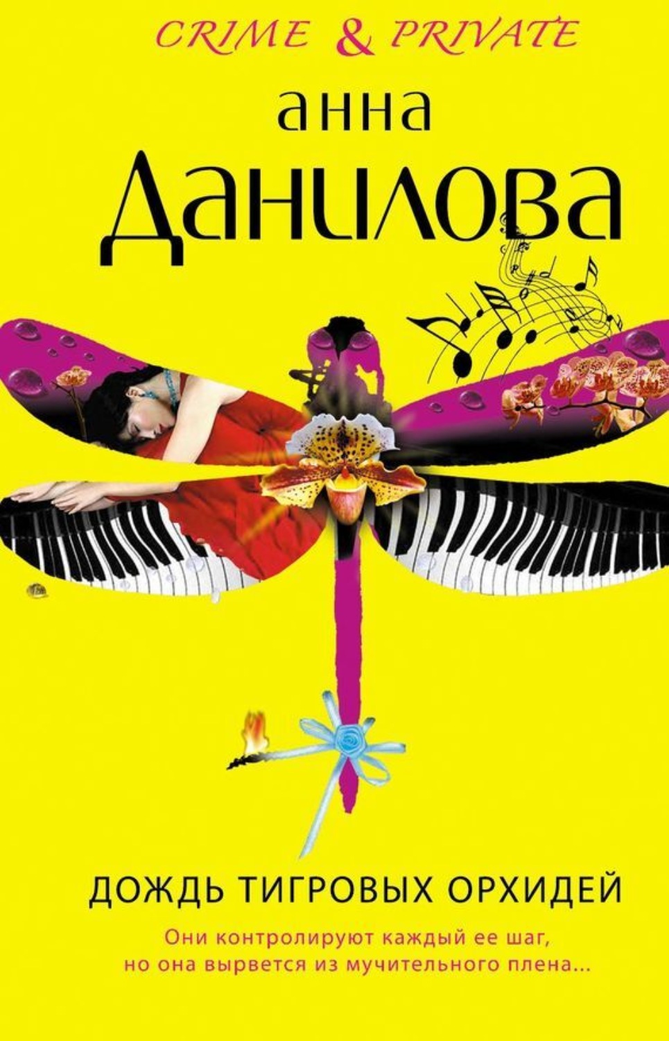 Обложка книги «Дождь тигровых орхидей»