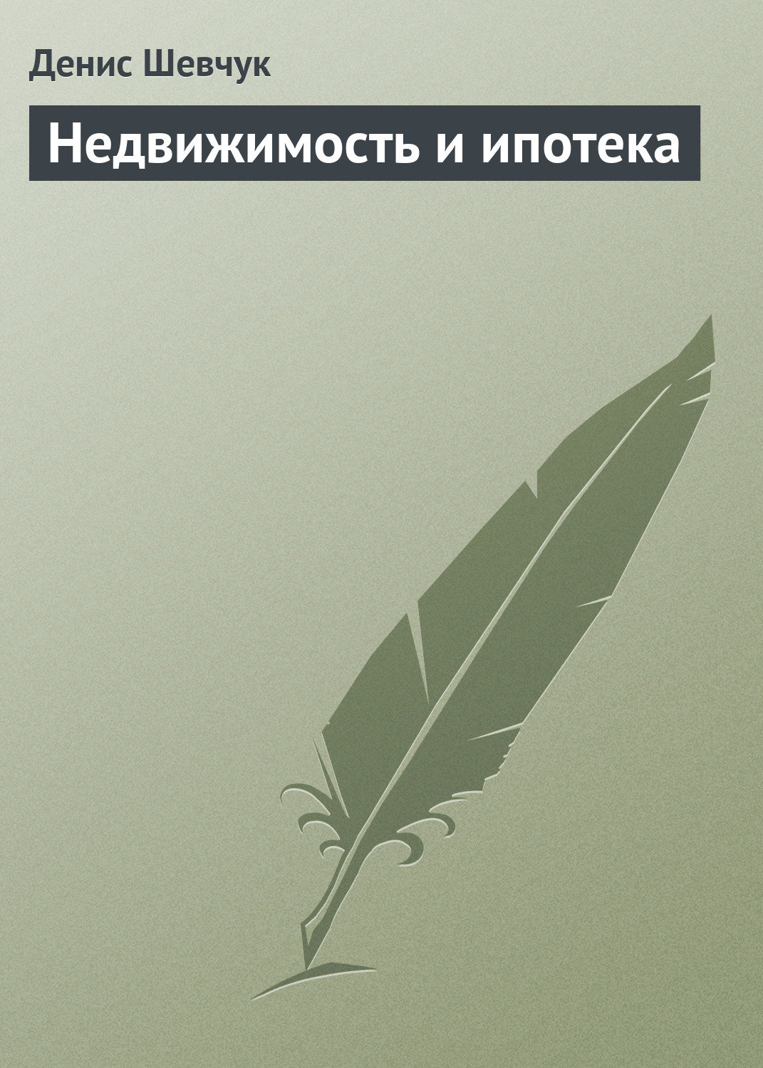 Обложка книги «Недвижимость и ипотека»