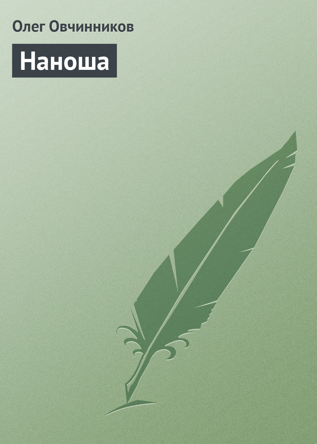 Обложка книги «Наноша»