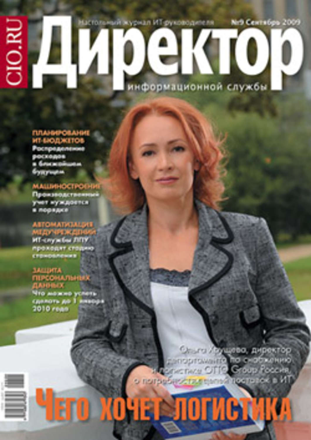 Обложка книги «Директор информационной службы №09/2009»