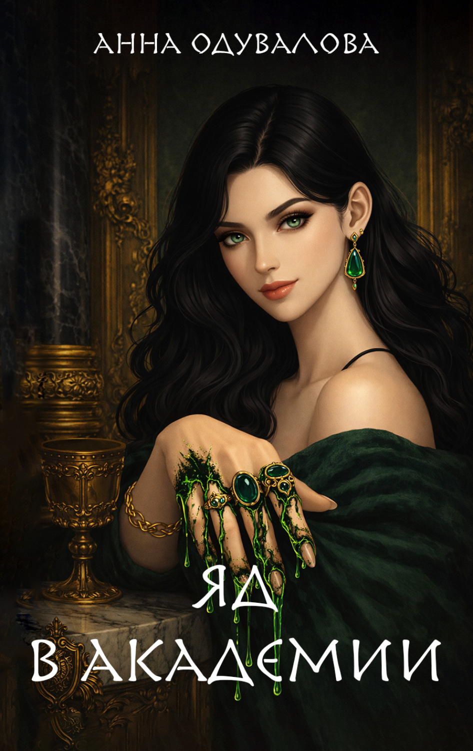 Обложка книги «Яд в академии»