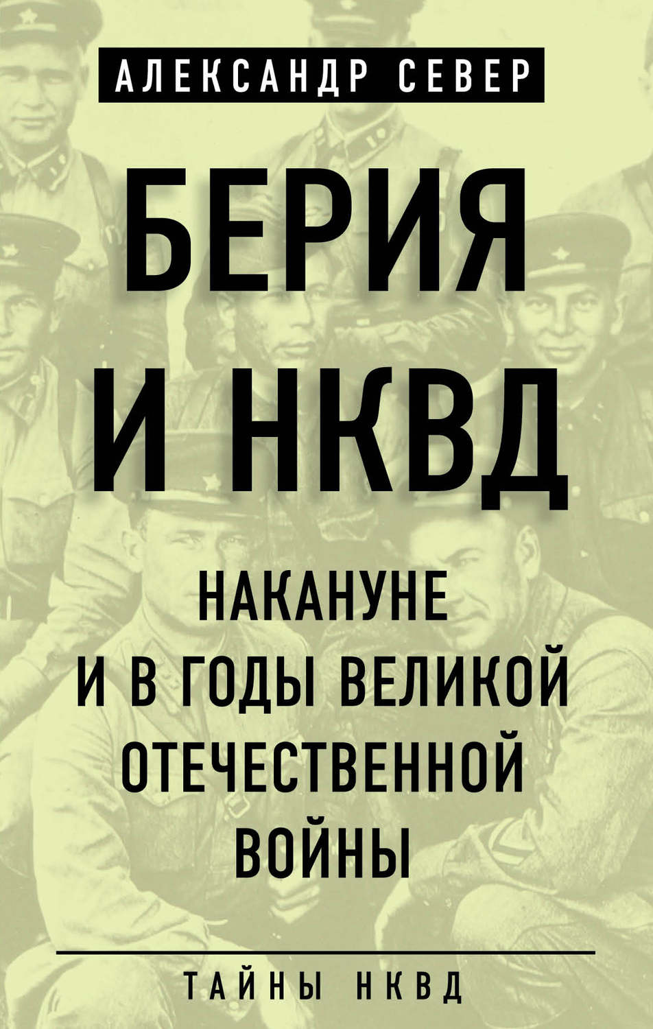 Обложка книги «Берия и НКВД накануне и в годы Великой Отечественной войны»