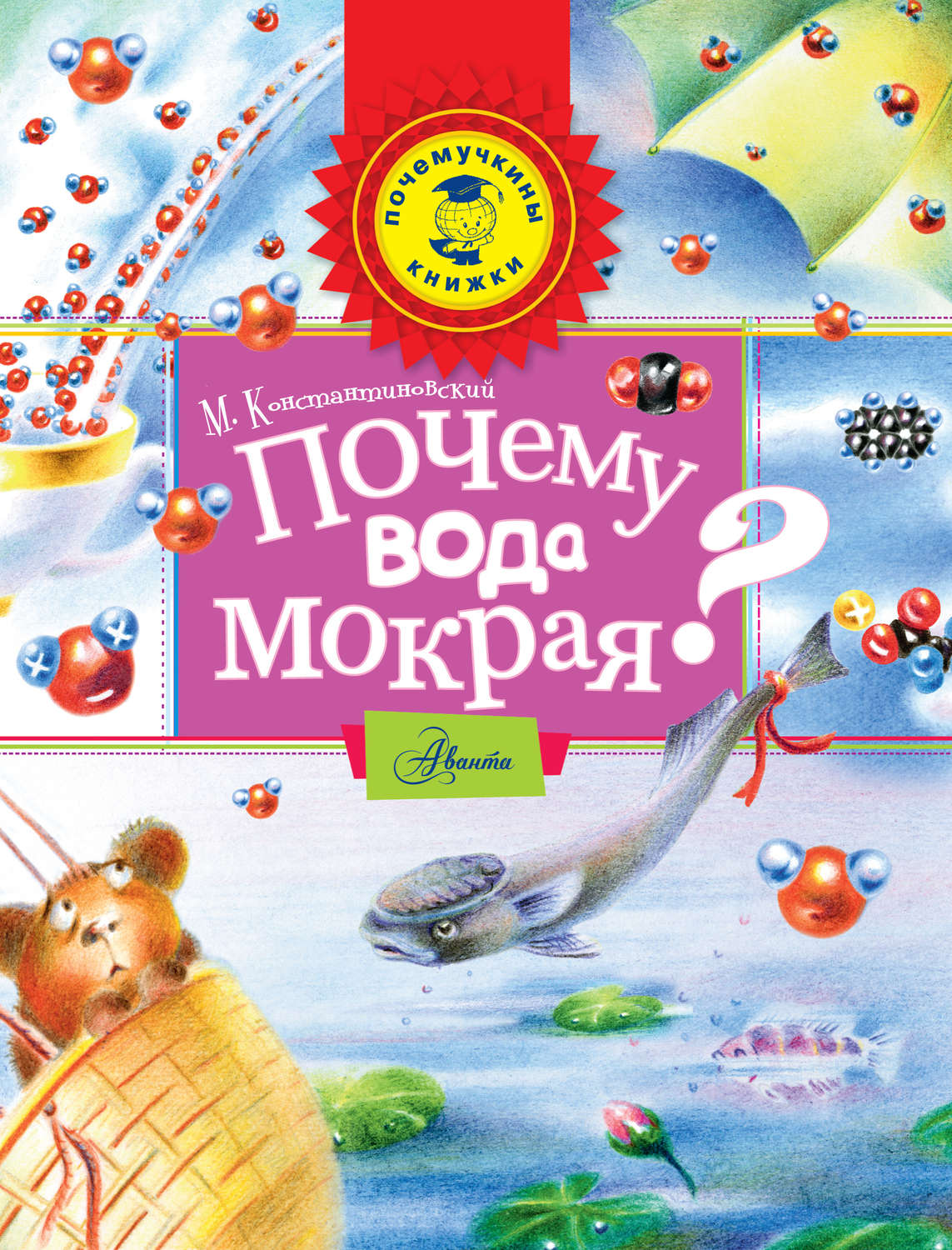 Обложка книги «Почему вода мокрая?»