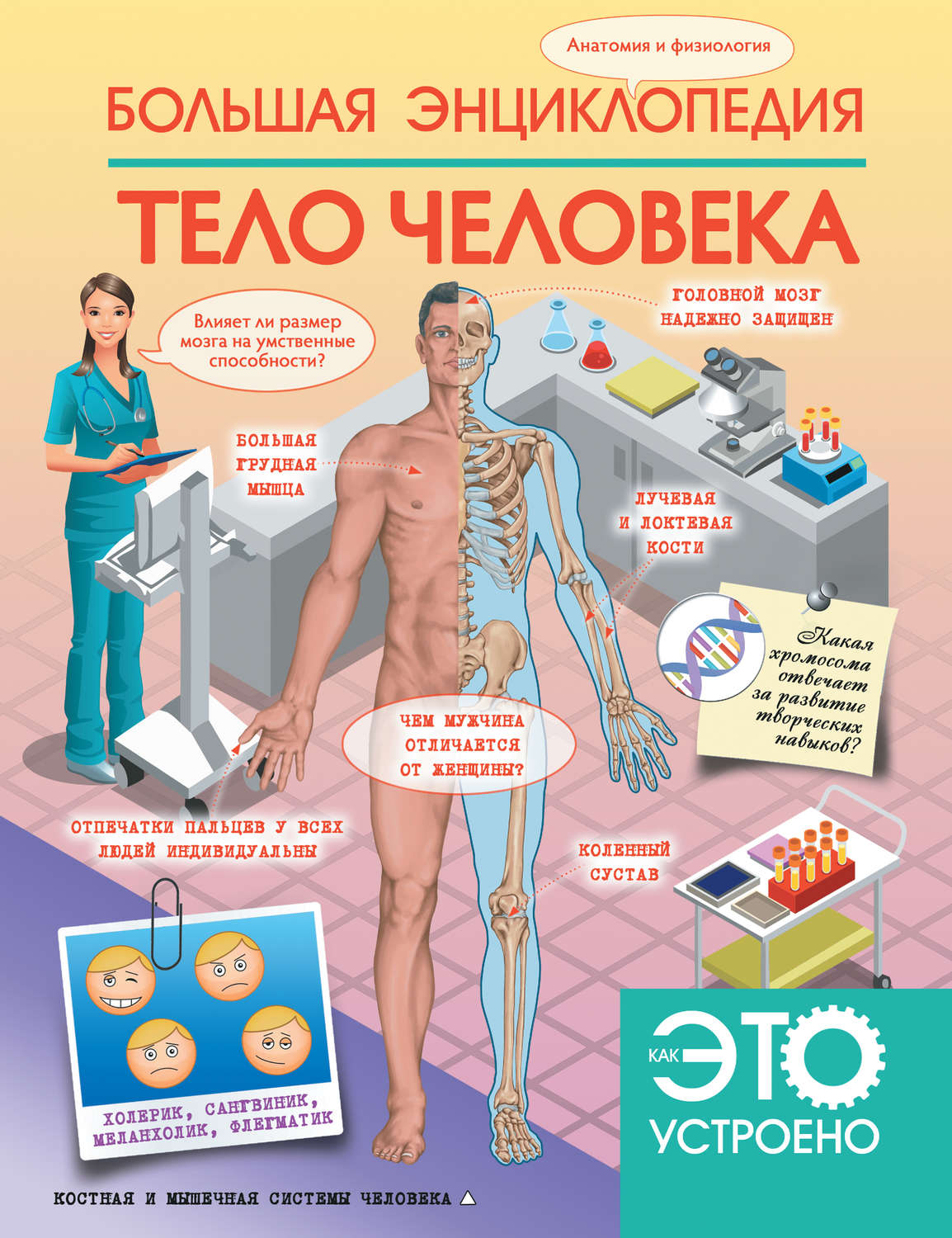 Обложка книги «Большая энциклопедия. Тело человека»