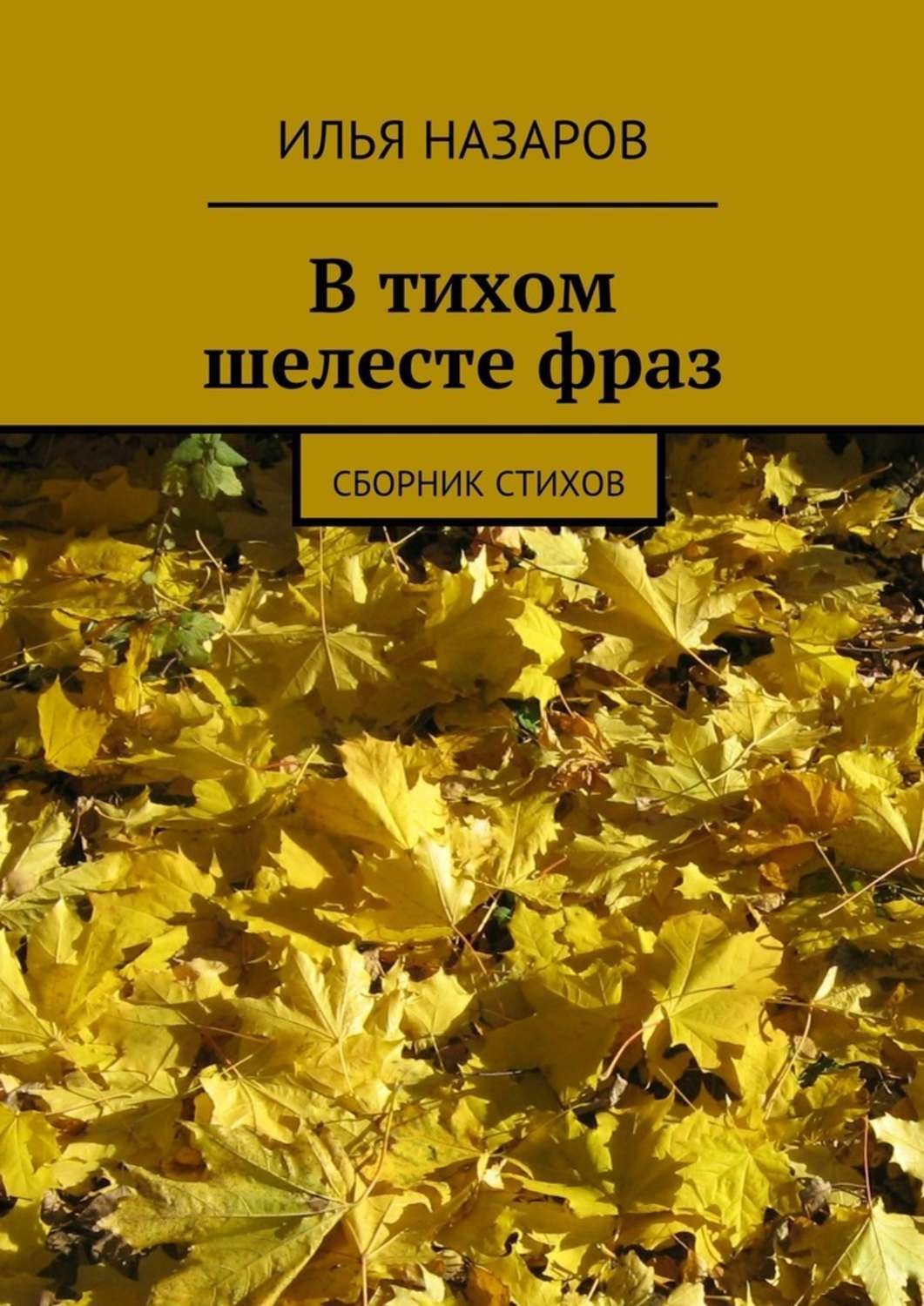 Обложка книги «В тихом шелесте фраз. Сборник стихов»