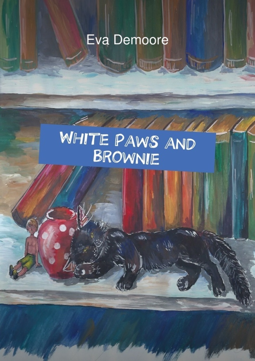 Обложка книги «White Paws and Brownie»