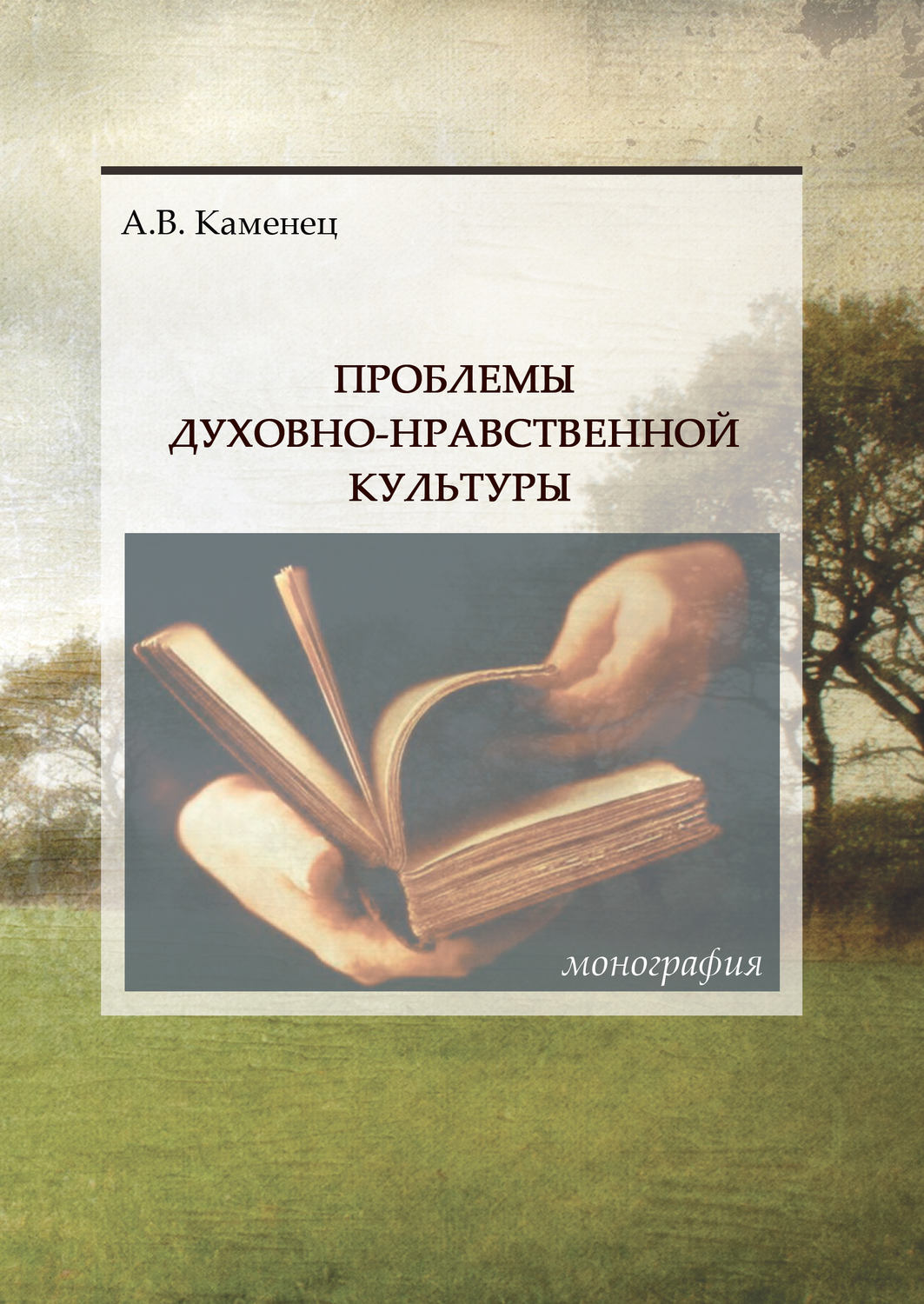 Обложка книги «Проблемы духовно-нравственной культуры»