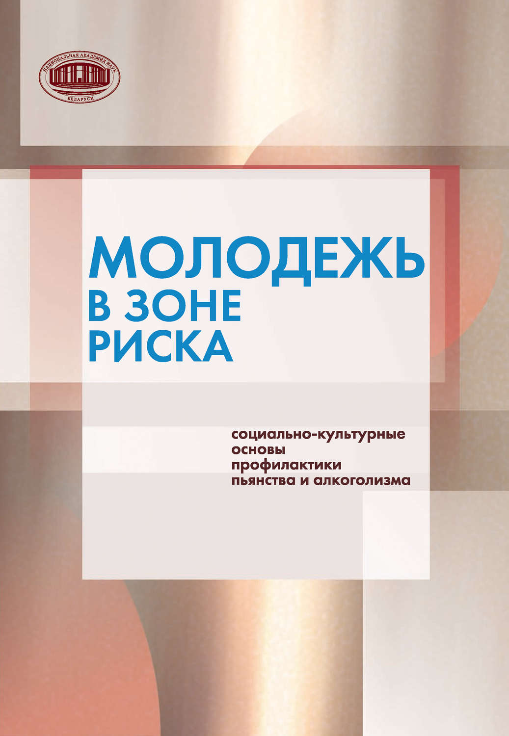 Обложка книги «Молодежь в зоне риска. Социально-культурные основы профилактики пьянства и алкоголизма»