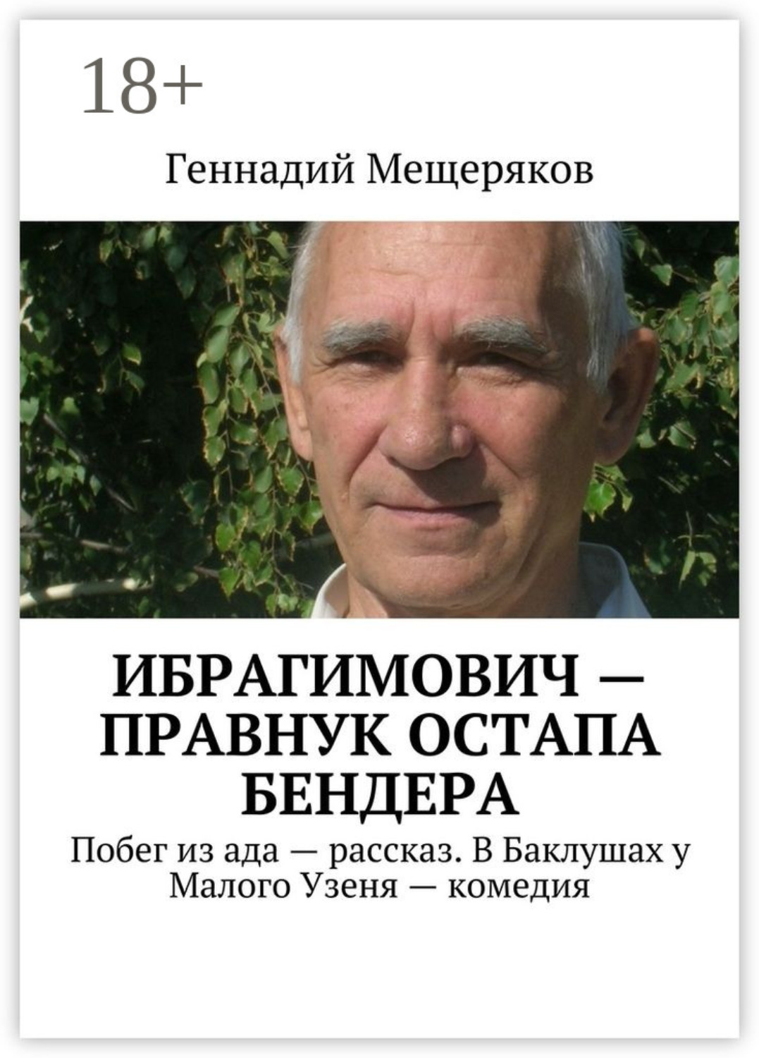 Обложка книги «Ибрагимович – правнук Остапа Бендера. Побег из ада – рассказ. В Баклушах у Малого Узеня – комедия»