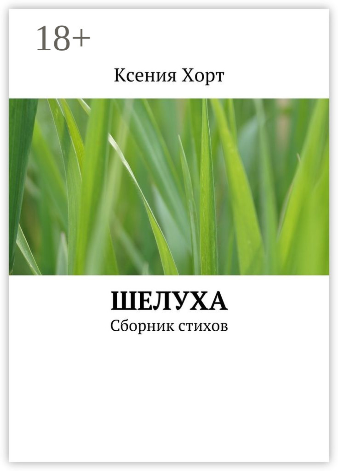 Обложка книги «Шелуха. Сборник стихов»