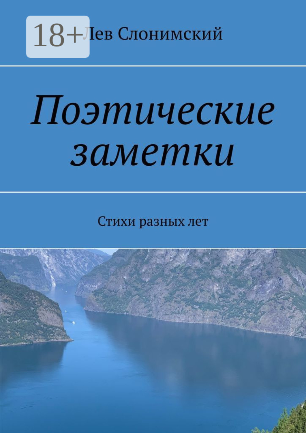 Обложка книги «Поэтические заметки. Стихи разных лет»