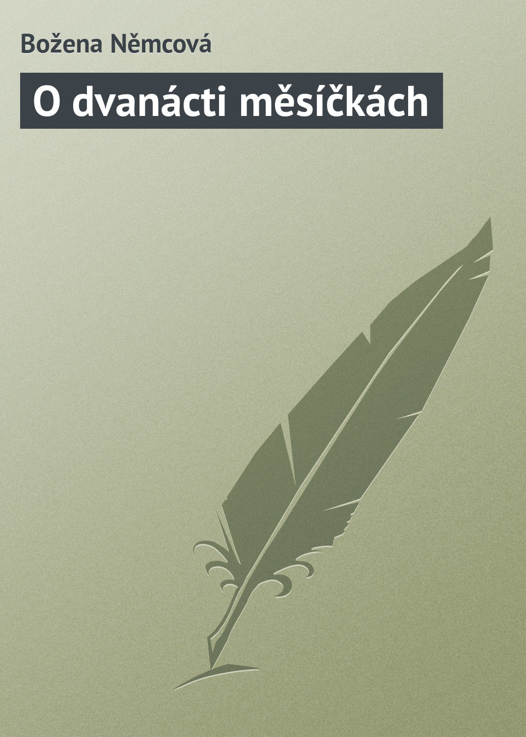 Обложка книги «O dvanácti měsíčkách»