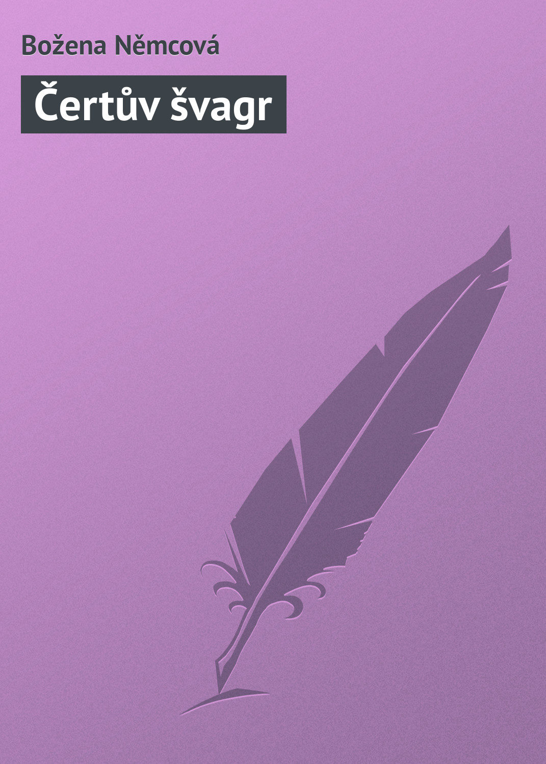 Обложка книги «Čertův švagr»