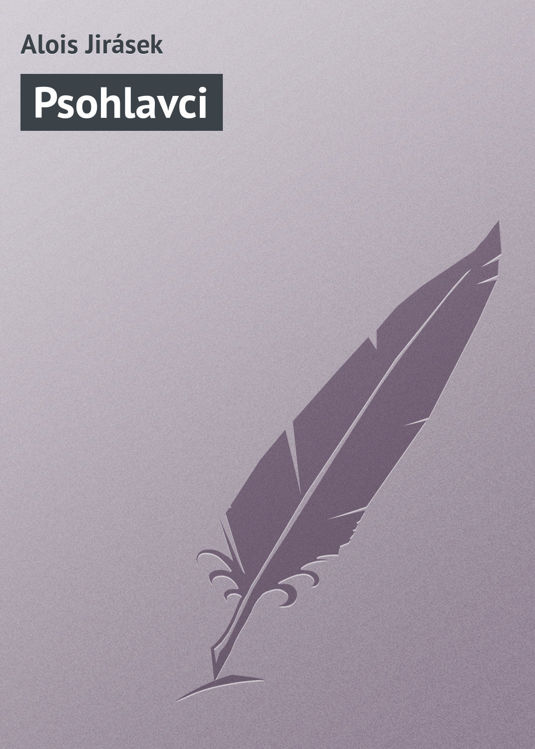 Обложка книги «Psohlavci»