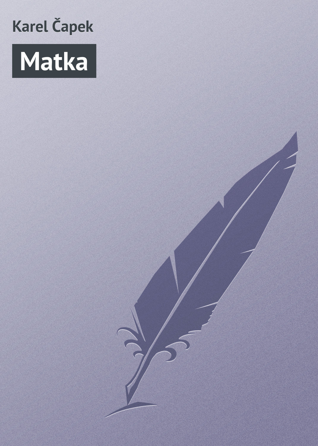 Обложка книги «Matka»