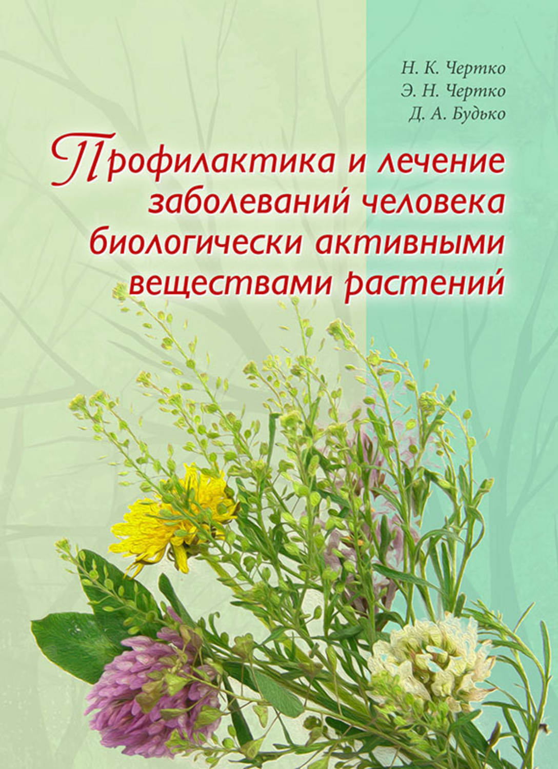 Обложка книги «Профилактика и лечение заболеваний человека биологически активными веществами растений»