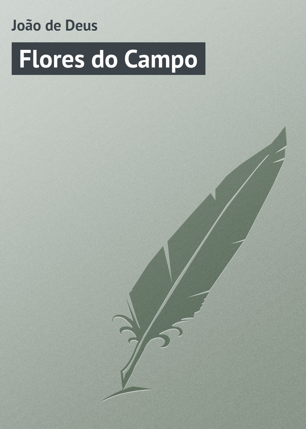 Обложка книги «Flores do Campo»