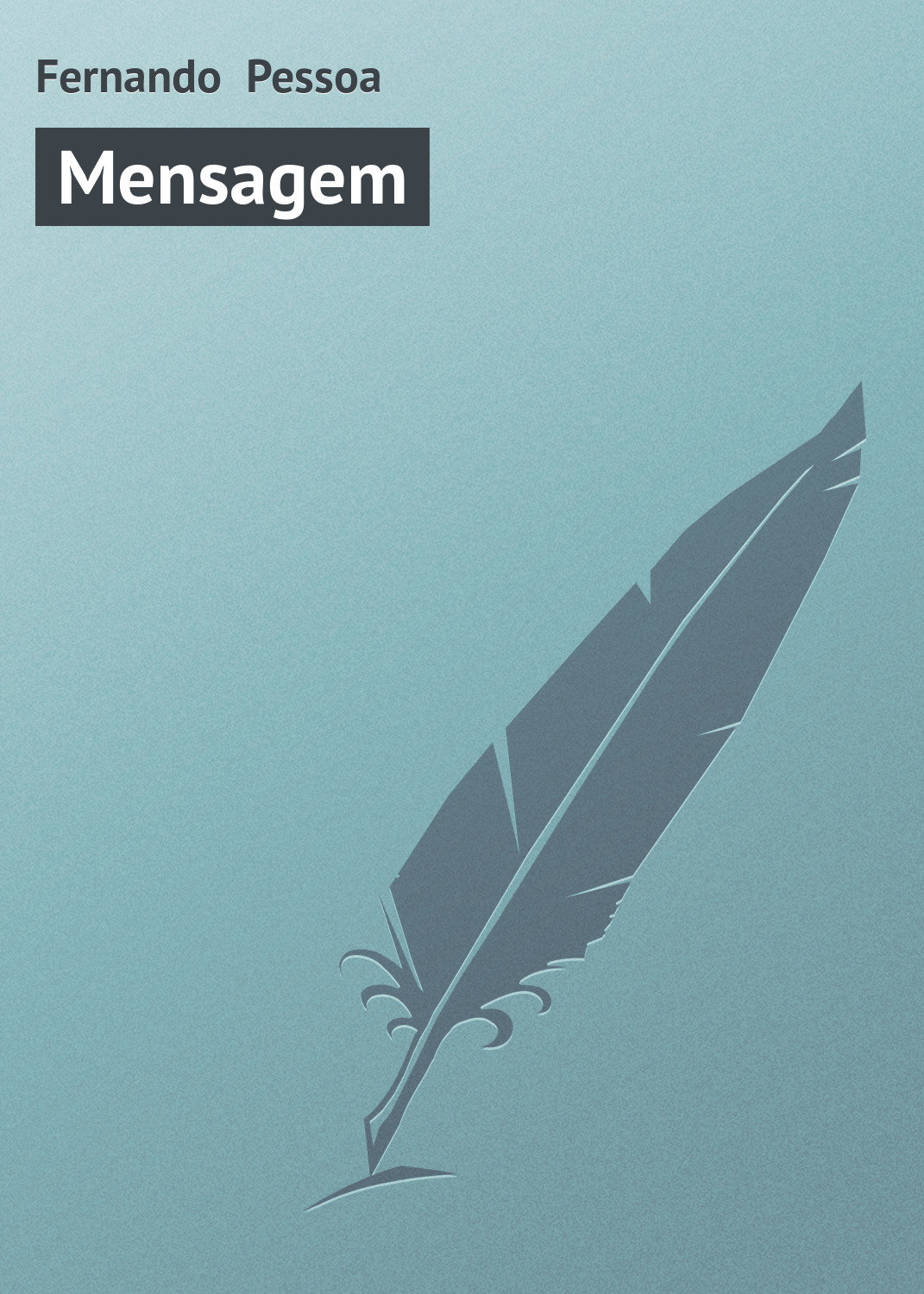 Обложка книги «Mensagem»