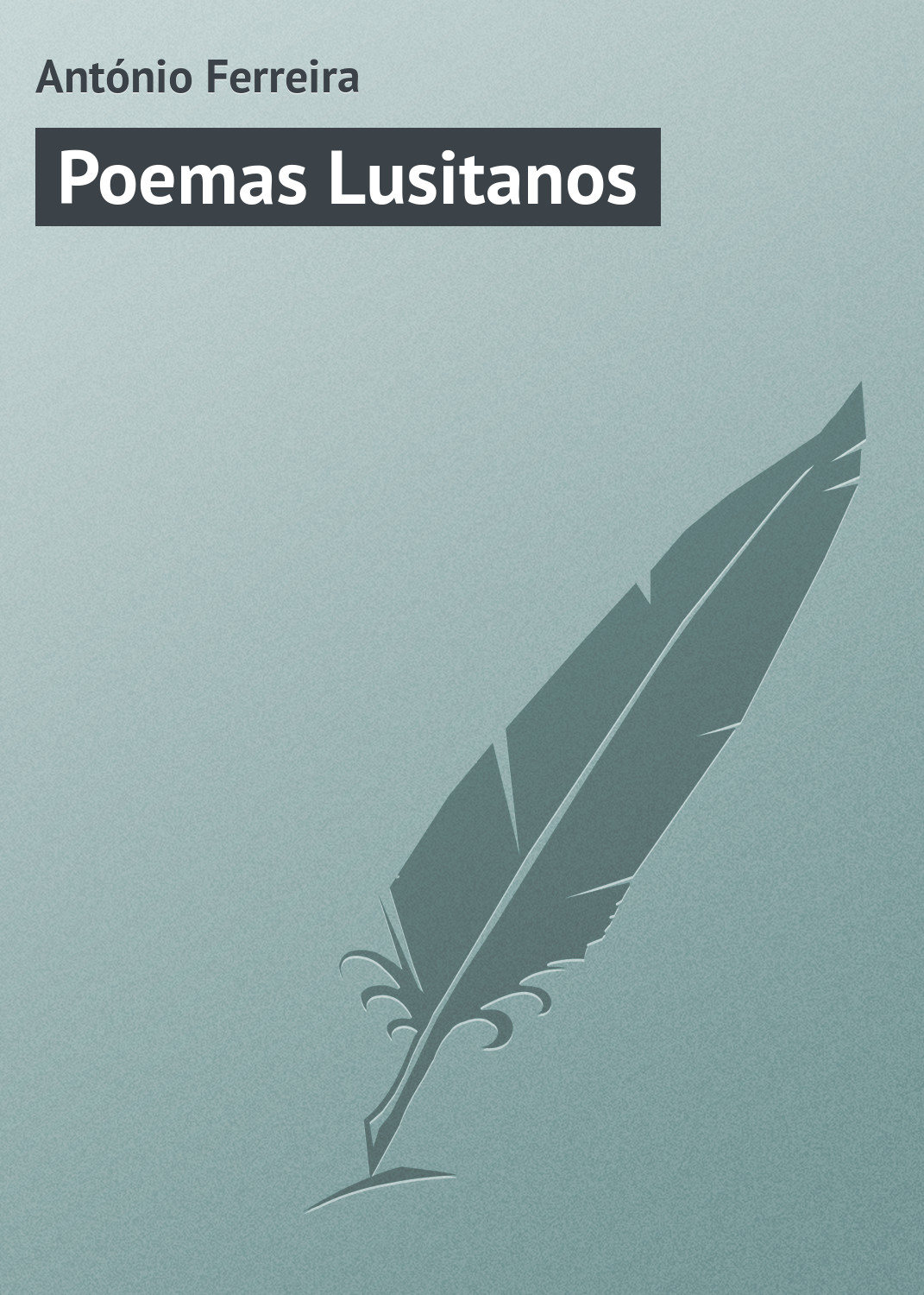 Обложка книги «Poemas Lusitanos»
