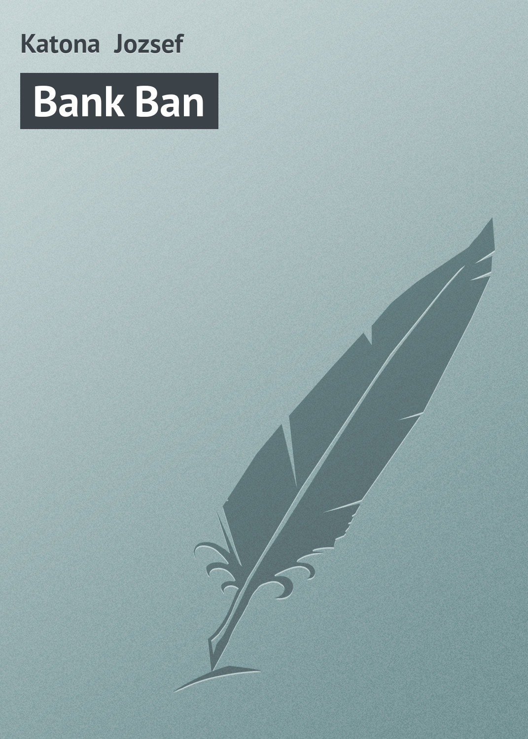 Обложка книги «Bank Ban»