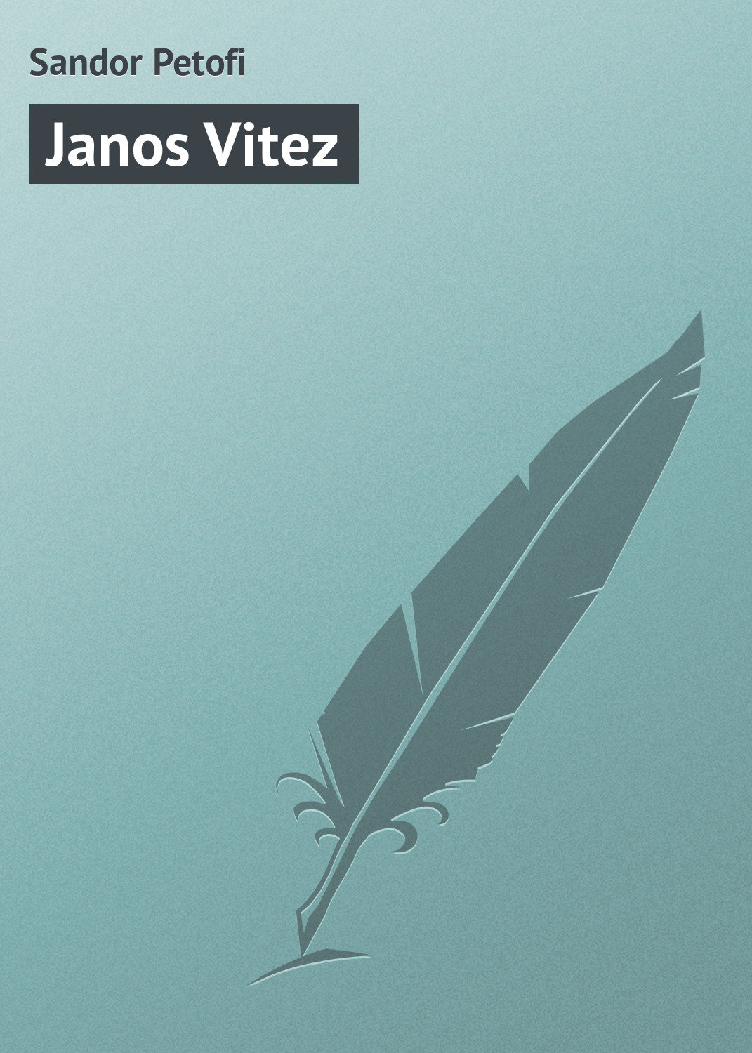 Обложка книги «Janos Vitez»