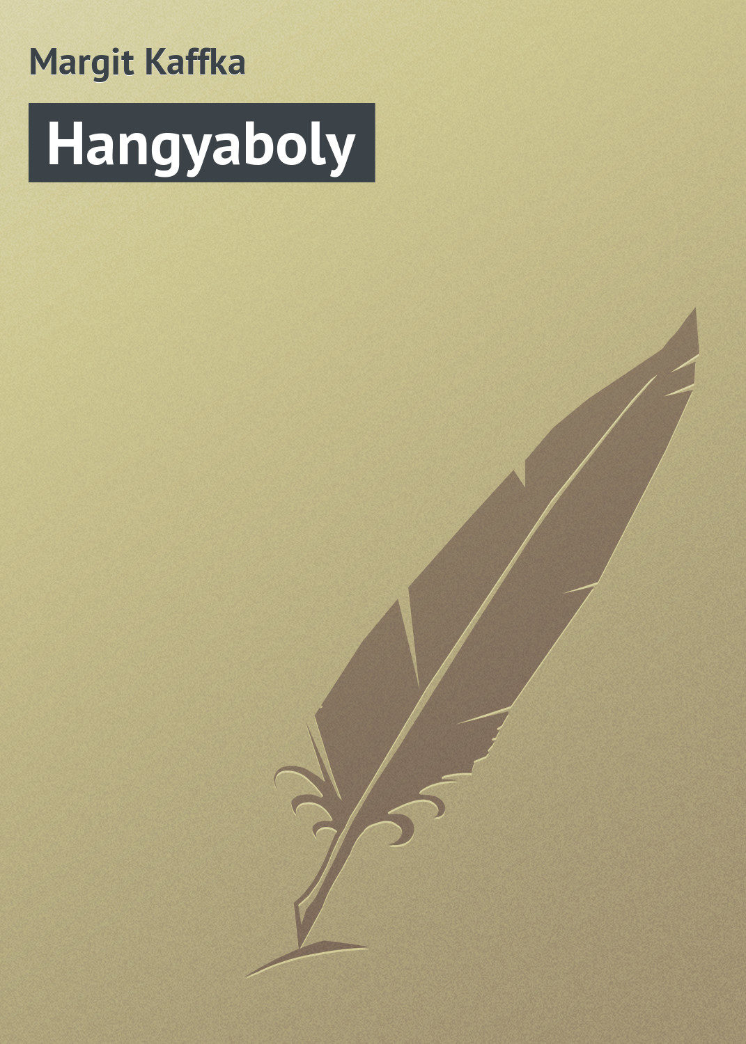 Обложка книги «Hangyaboly»