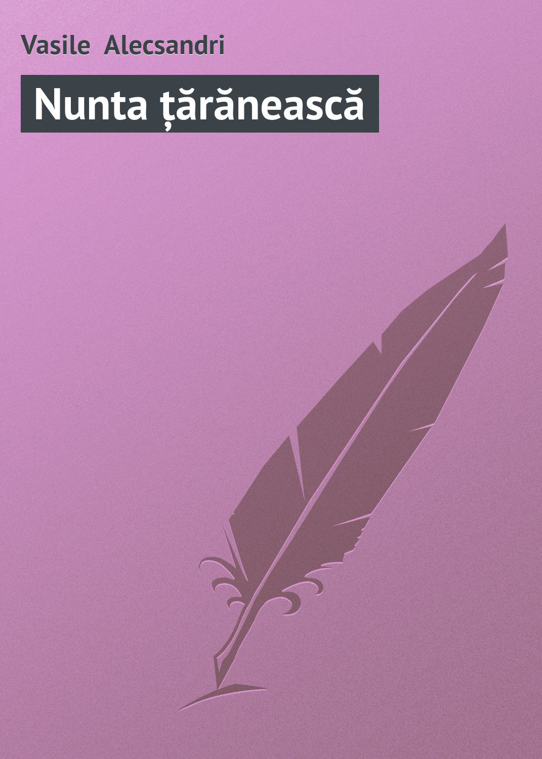 Обложка книги «Nunta țărănească»