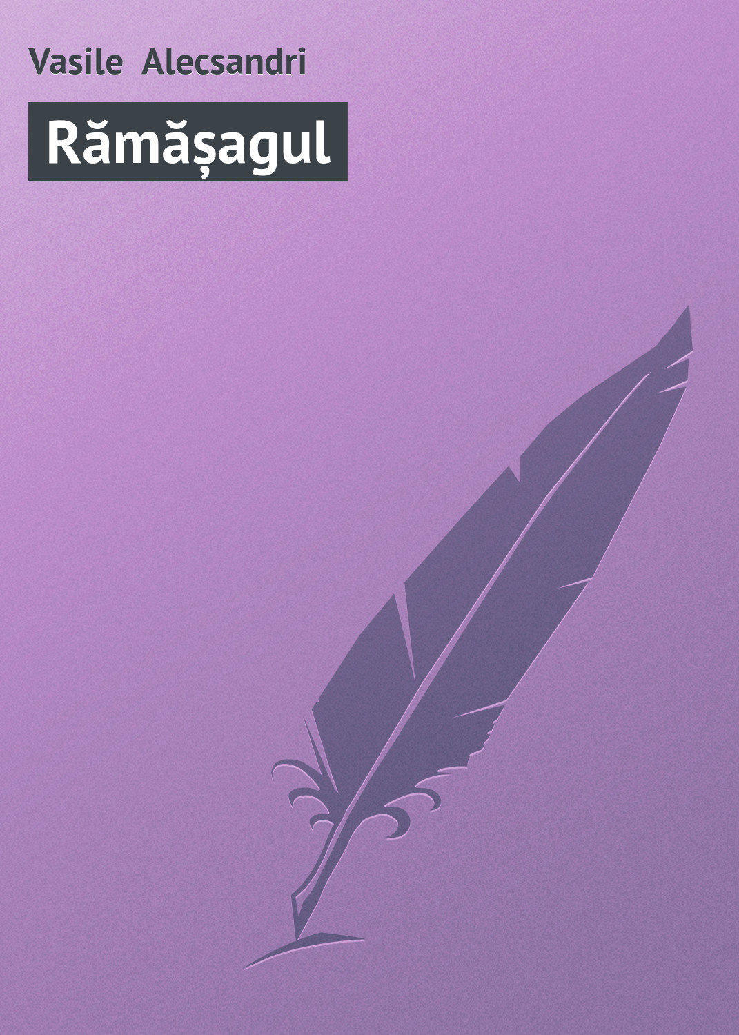Обложка книги «Rămășagul»