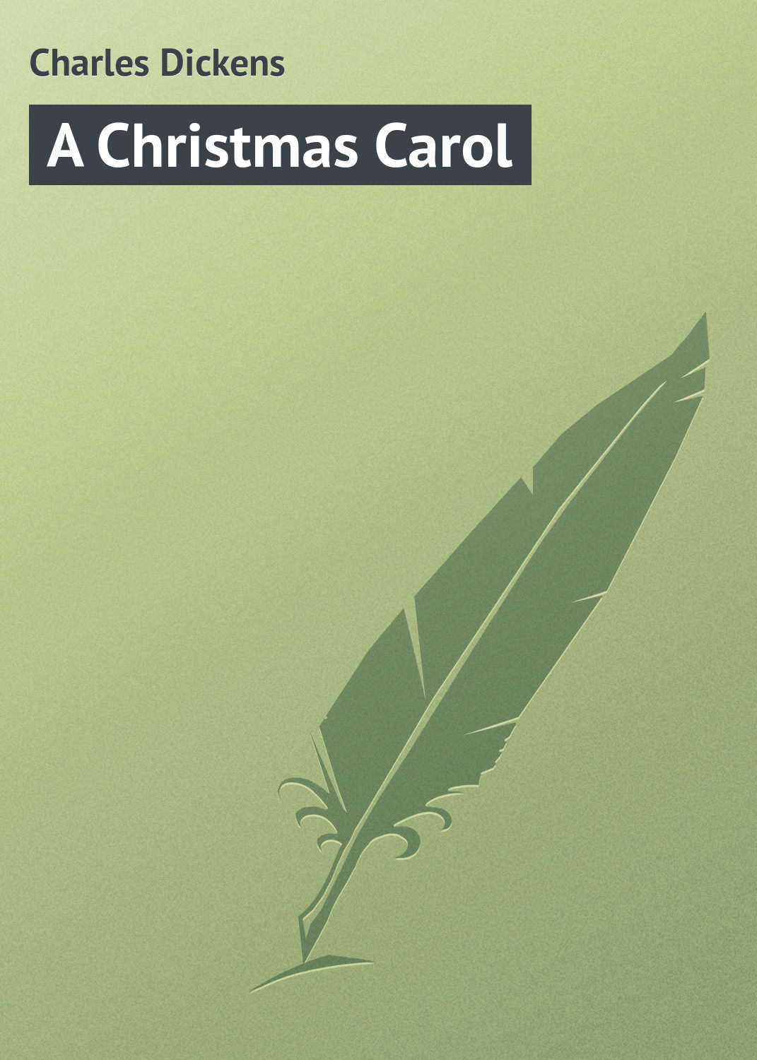 Обложка книги «A Christmas Carol»