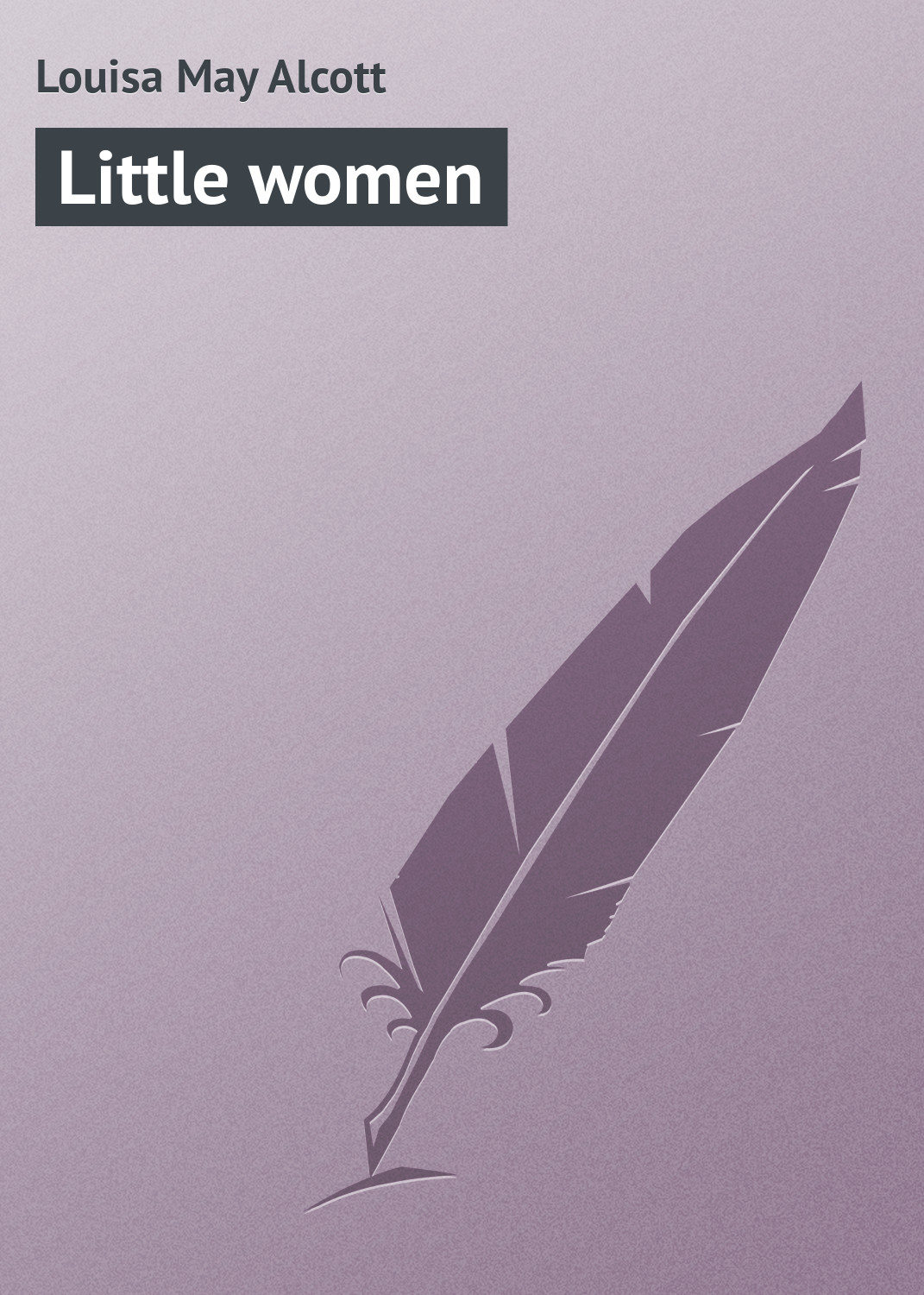 Обложка книги «Little women»