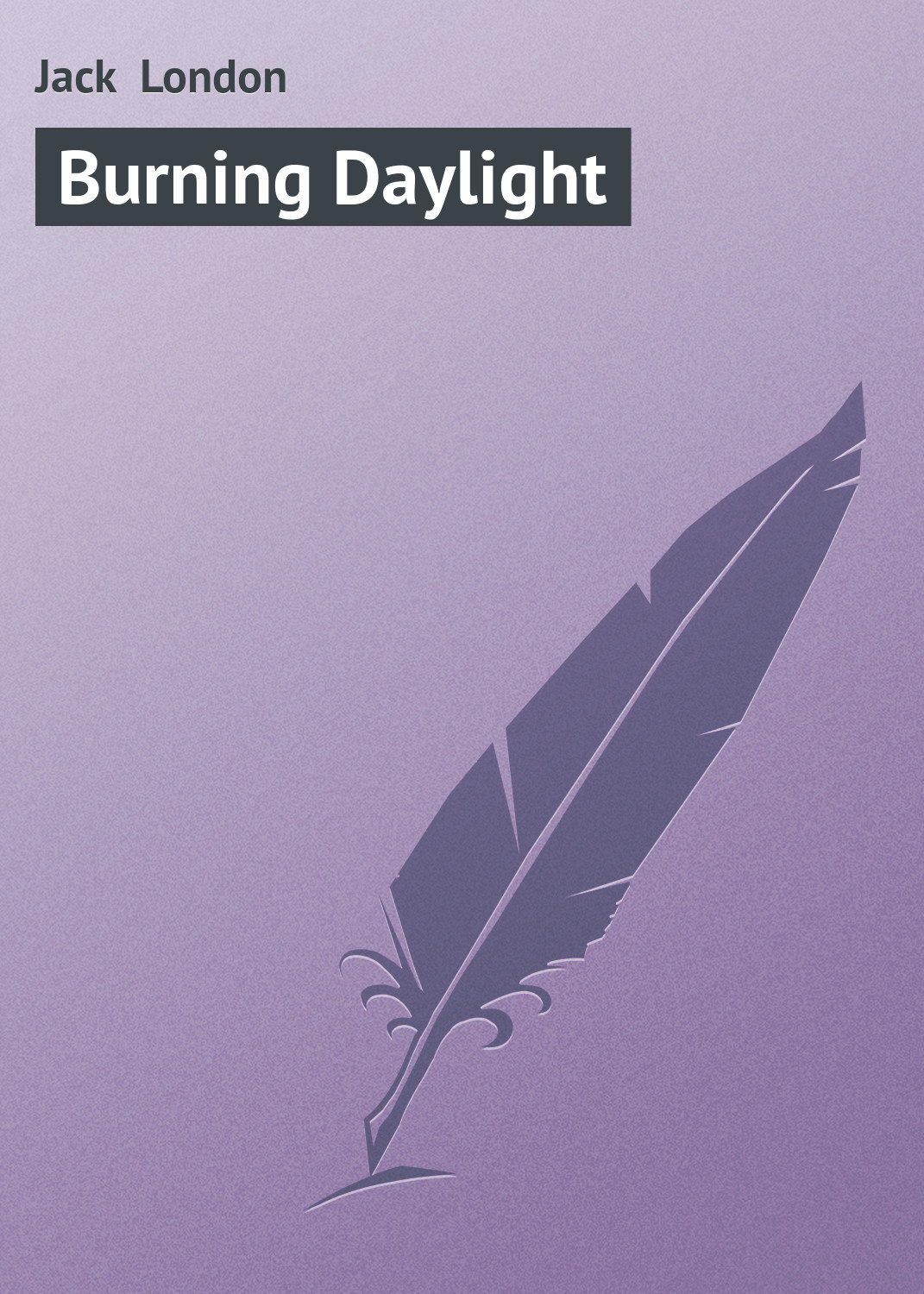 Обложка книги «Burning Daylight»