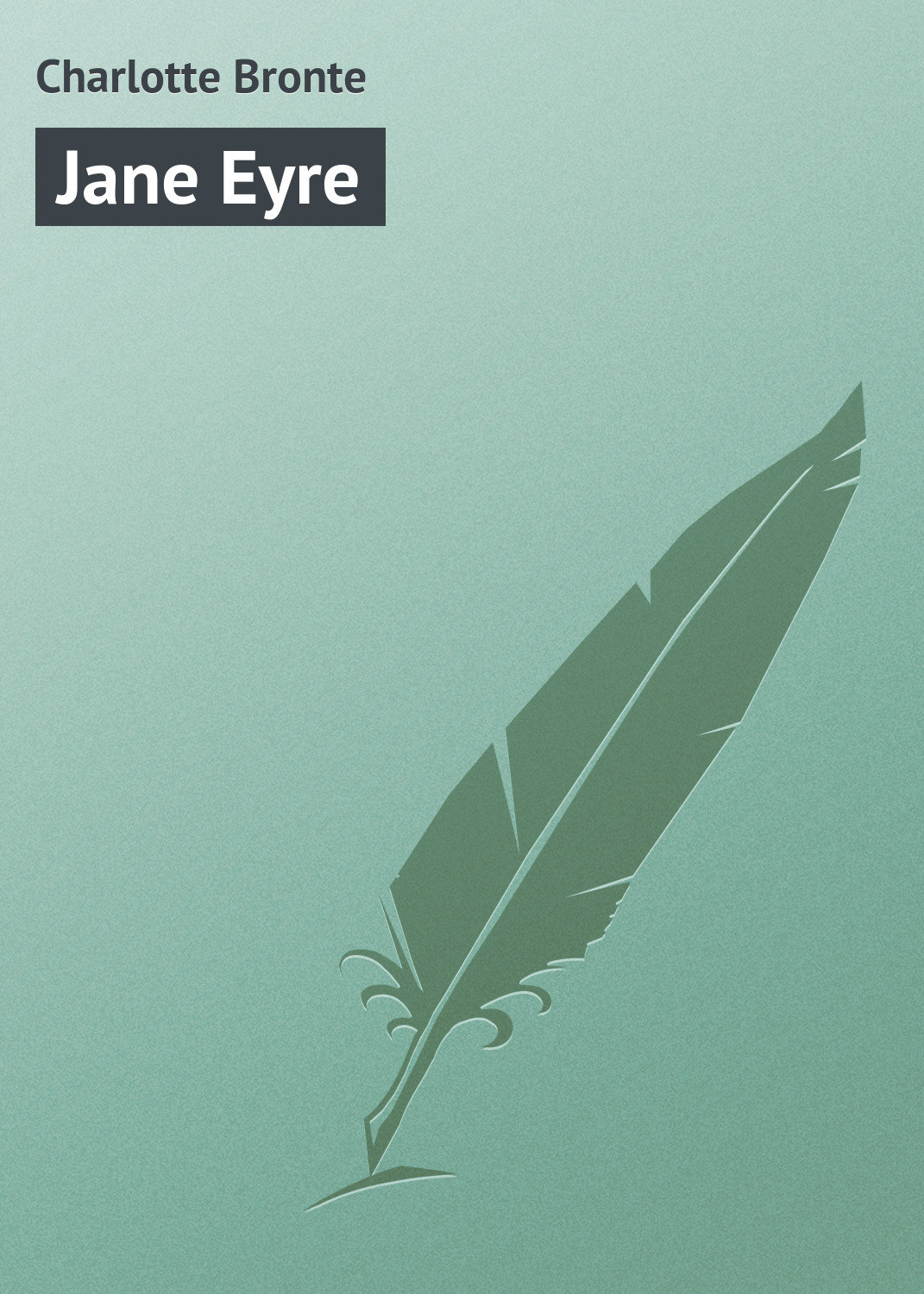 Обложка книги «Jane Eyre»