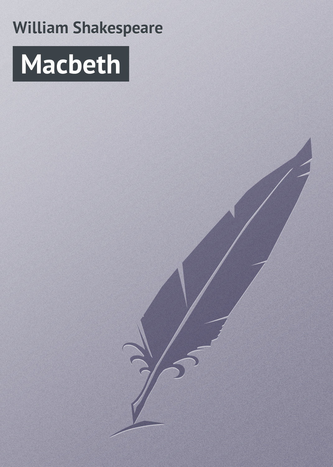 Обложка книги «Macbeth»