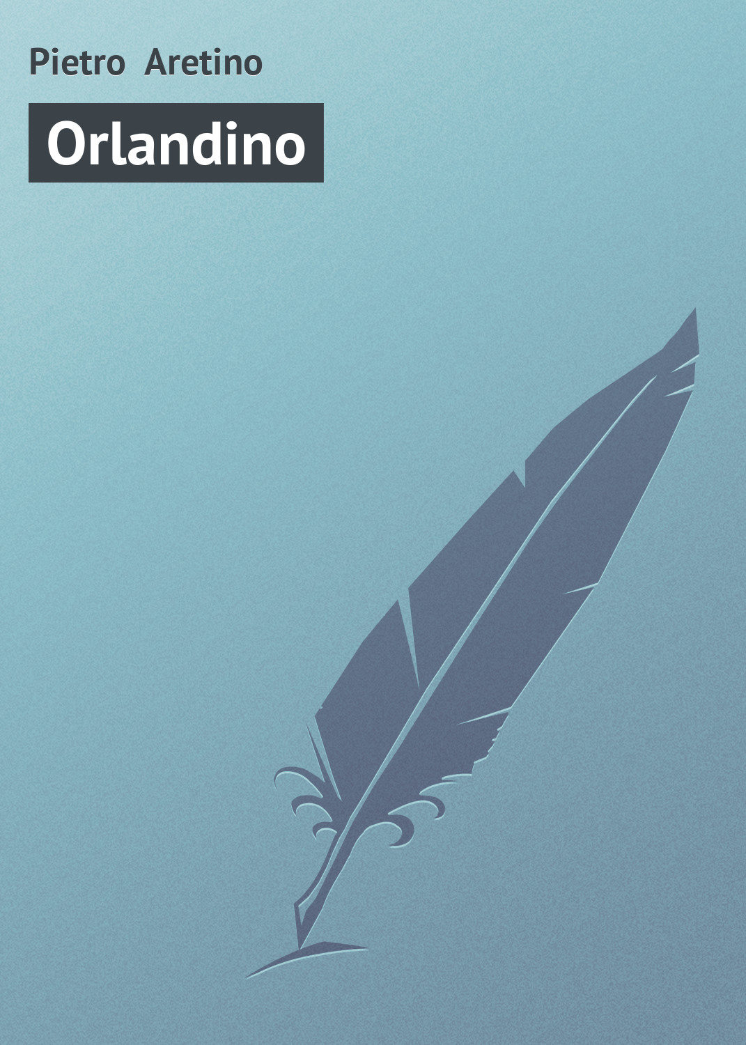 Обложка книги «Orlandino»
