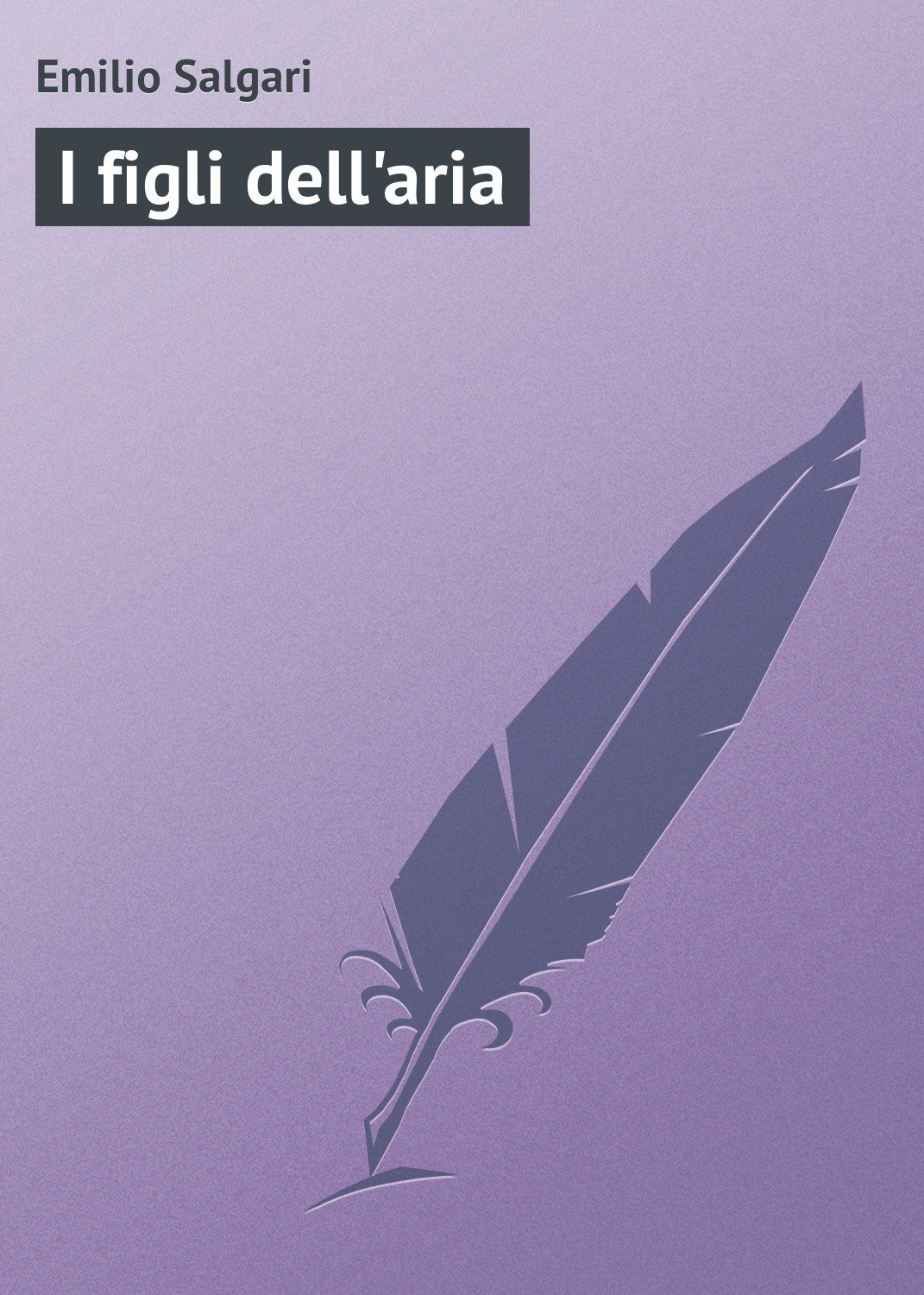 Обложка книги «I figli dell'aria»