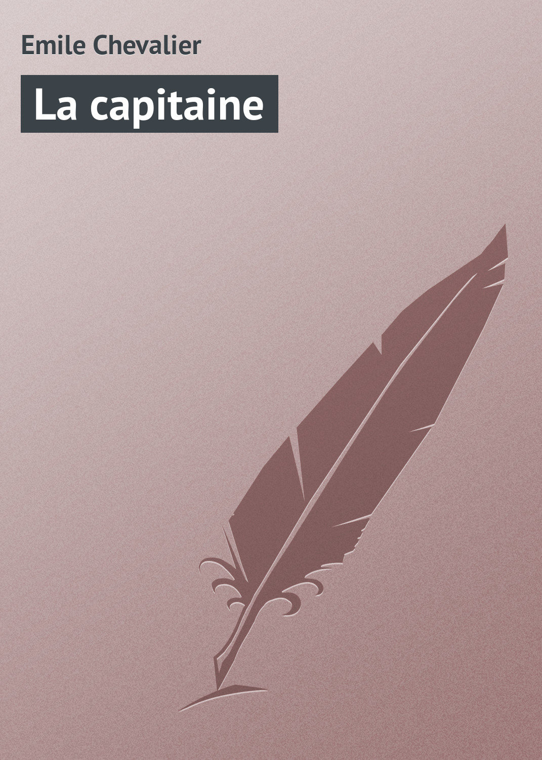 Обложка книги «La capitaine»