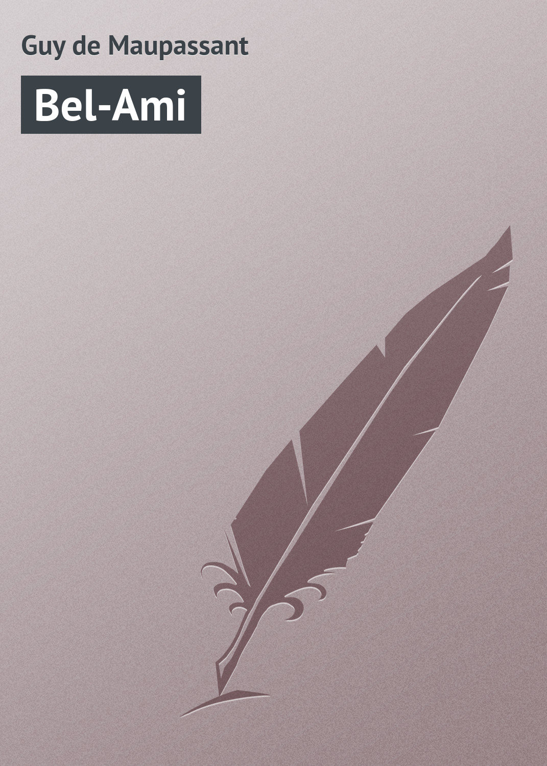 Обложка книги «Bel-Ami»