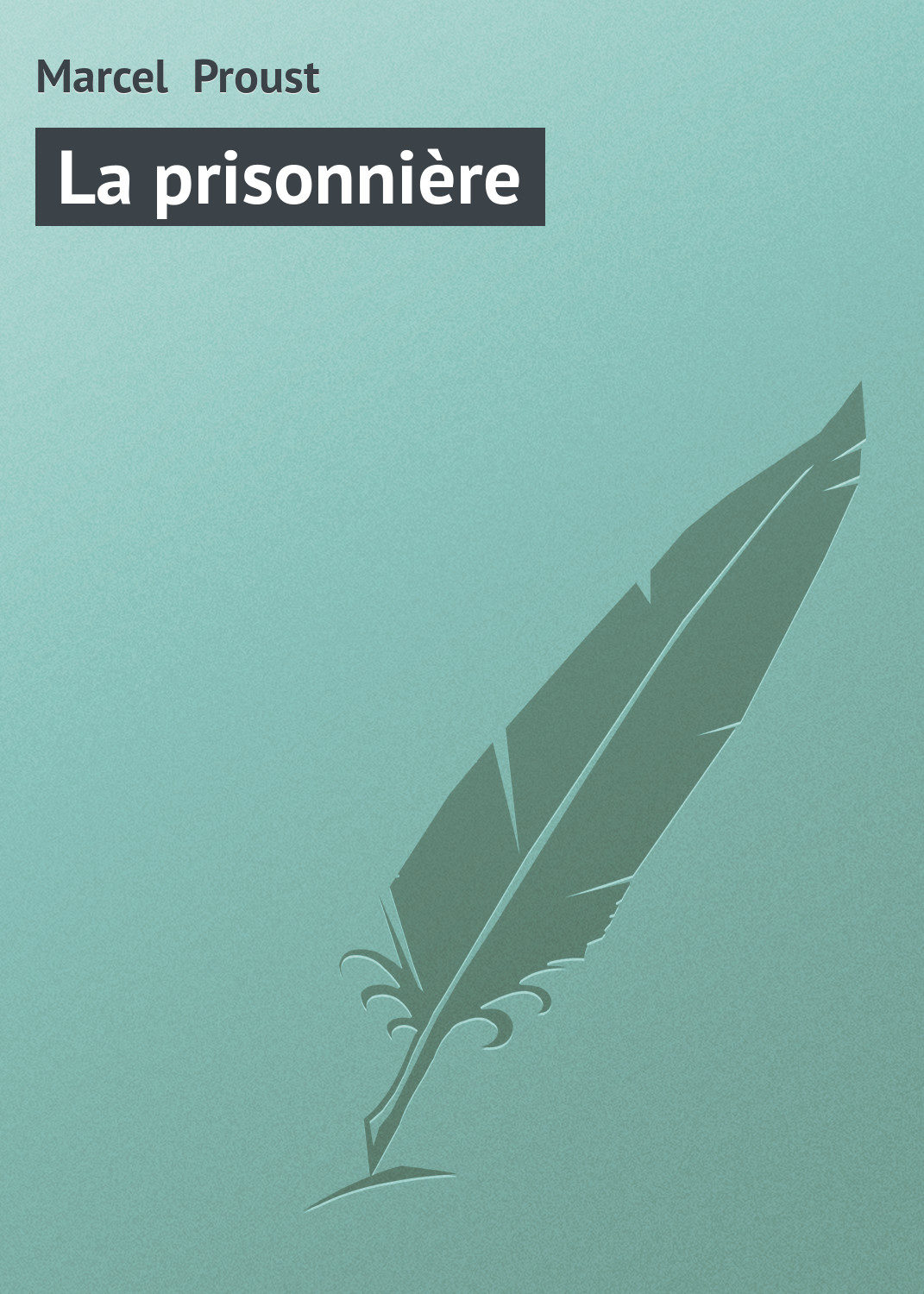 Обложка книги «La prisonnière»