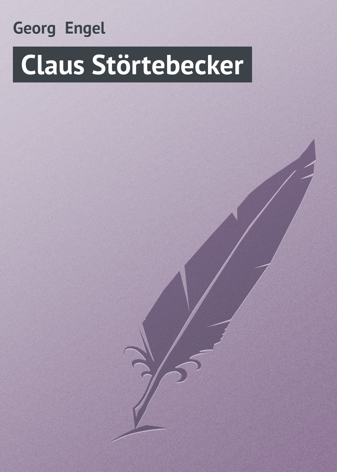 Обложка книги «Claus Störtebecker»