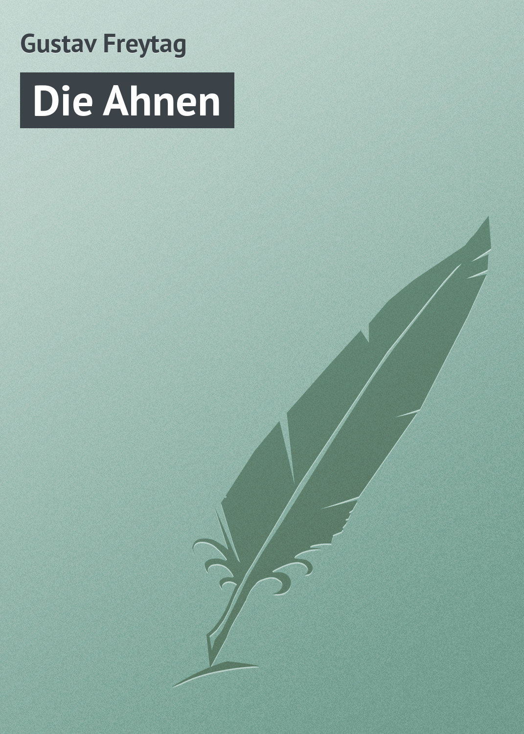 Обложка книги «Die Ahnen»