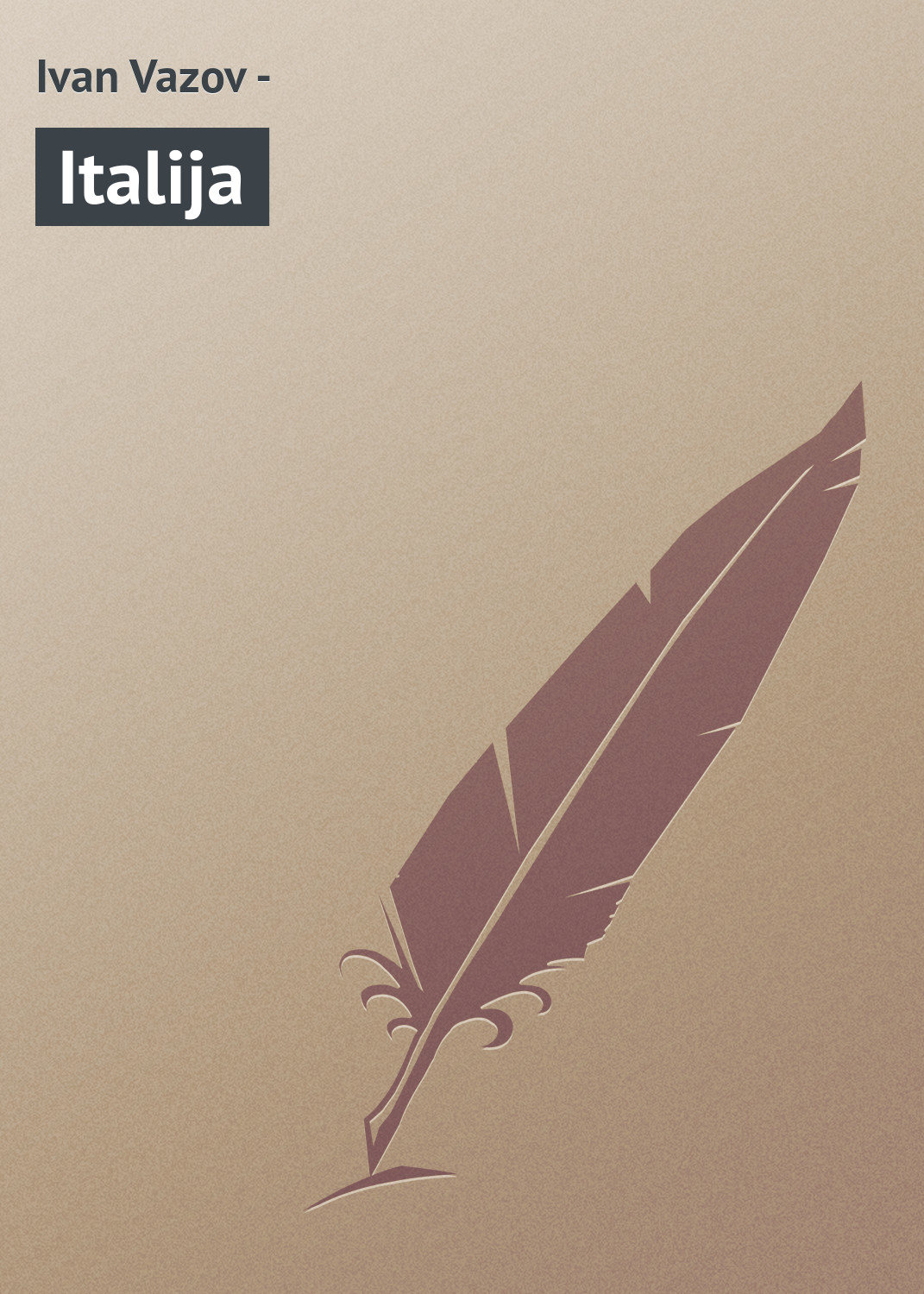 Обложка книги «Italija»